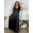 Women's Long Casual Short Sleeve Dress (S/M ONE SIZE) ITALIAN FASHION IMPSH236540