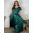 Women's Long Casual Short Sleeve Dress (S/M ONE SIZE) ITALIAN FASHION IMPSH236540