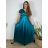 Women's Long Casual Short Sleeve Dress (S/M ONE SIZE) ITALIAN FASHION IMPSH236540