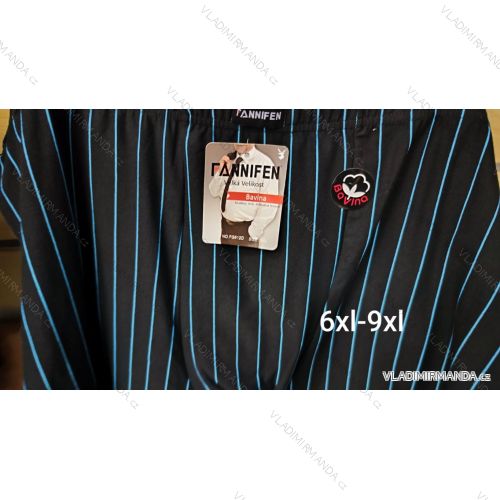 Boxerky bavlněné pánské nadrozměr  (6XL-9XL) PESAIL PES25FG612D