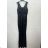 Women's Strapless Satin Long Party Dress (44/46 ONE SIZE) ITALIAN FASHION IMPSH246357XL black S/M/L