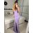 Šaty dlouhé elegantní carmen bez rukávu dámské (S/M ONE SIZE) ITALSKÁ MÓDA IMPBB232L8831/DUR -   tyrkysová -   S/M/L