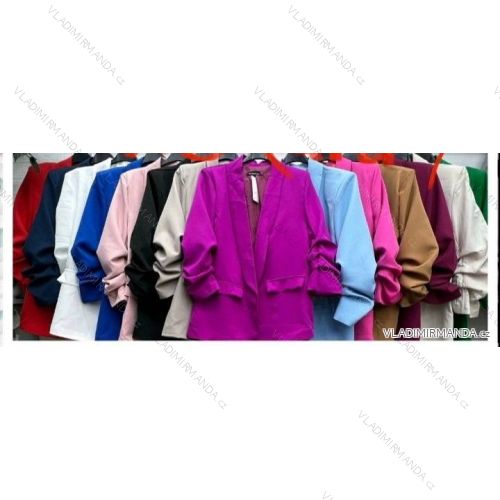 Elegant long sleeve women's jacket (S/M/L ONE SIZE) ITALIAN FASHION IMBM25011