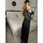 Women's Long Elegant Long Sleeve Dress (S/M ONE SIZE) ITALIAN FASHION IMPGM2316482 -   silver
 -   S / M