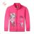 Lightweight sweatshirt with zipper, long sleeves, children's girls (98-128) KUGO MM9815