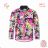 Lightweight long-sleeved zip-up sweatshirt for children and teenagers, girls (116-146) KUGO SM3531