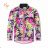 Lightweight long-sleeved zip-up sweatshirt for children and teenagers, girls (116-146) KUGO SM3531