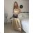 Šaty letní na ramínka dámské (S/M ONE SIZE) ITALSKÁ MÓDA IMPBB22B21841 white S / M