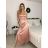 Šaty letní na ramínka dámské (S/M ONE SIZE) ITALSKÁ MÓDA IMPBB22B21841 white S / M