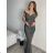 Women's Carmen long party dress (S/M ONE SIZE) ITALIAN FASHION IMPSH24V6048