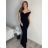 Women's Carmen long party dress (S/M ONE SIZE) ITALIAN FASHION IMPSH24V6048