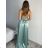 Women's Long Elegant Strapless Dress (S/M ONE SIZE) ITALIAN FASHION IMPBB24B23922 beige S/M/L