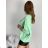 Women's elegant party long sleeve dress (S/M ONE SIZE) ITALIAN FASHION IM322282
