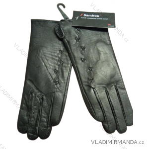 Women's leather fingerless gloves (ONE SIZE) SANDROU SAN20SZK2