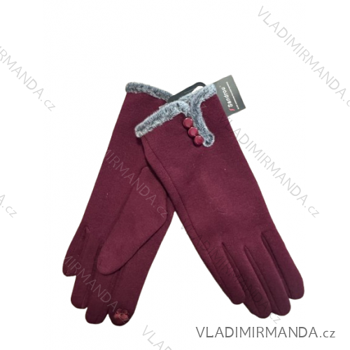 Women's finger gloves (one size) DELFIN A-CW028/DR