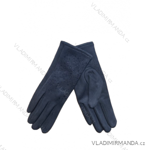 Women's finger gloves (one size) DELFIN BW-0024/DR