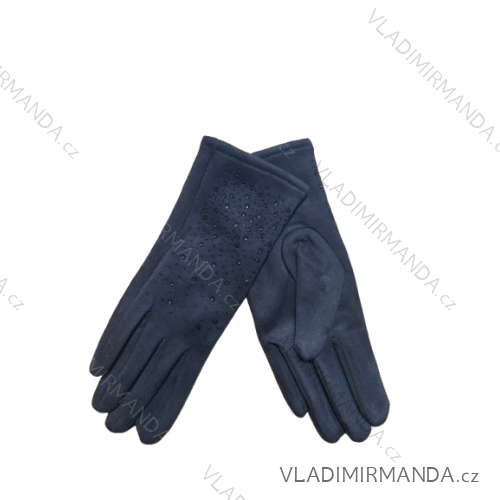 Women's finger gloves (one size) DELFIN BW-0024/DR