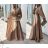 Women's Long Sleeve Hoodie Dress (S / M ONE SIZE) ITALIAN FASHION IMWA216095