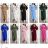 Women's Long Sleeve Hoodie Dress (S / M ONE SIZE) ITALIAN FASHION IMWA216095