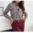 Women's Oversize Long Sleeve Shirt (S/M ONE SIZE) ITALIAN FASHION IMWBB232581