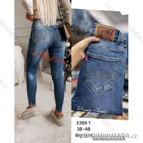 Women's long jeans, oversized (34-42) TRA25006