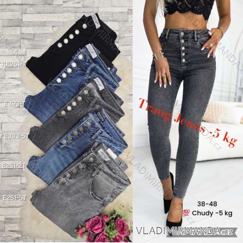 Women's long jeans, oversized (34-42) TRA25006