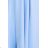 348-12 SCARLETT - flared midi dress with envelope neckline and belt - light blue