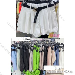 Women's summer shorts with belt (S/M/L ONE SIZE) ITALIAN FASHION IMWDL25178