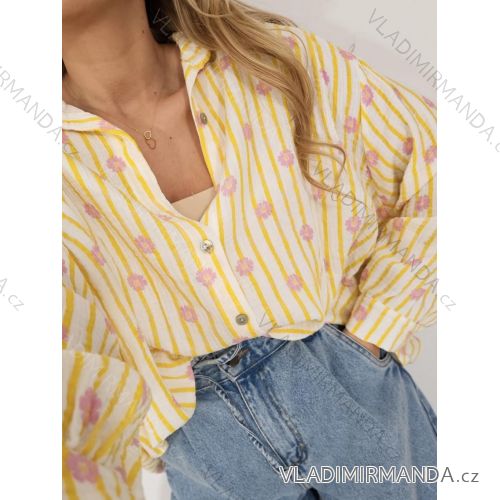 Women's short sleeve summer casual dress (S/M/L ONE SIZE) ITALIAN FASHION IMWGB25022