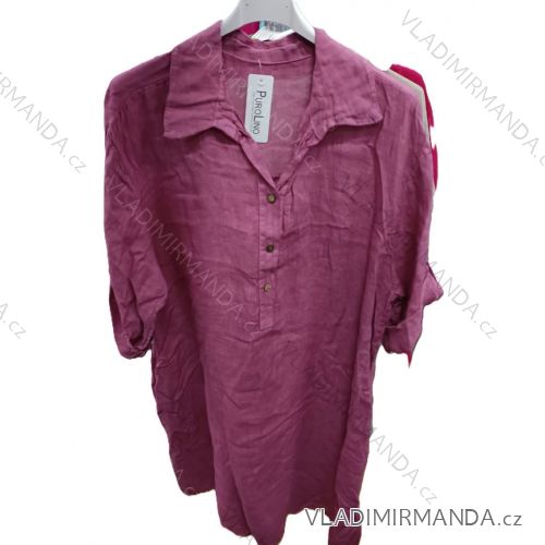 Women's Oversized Knitted Long Sleeve Sweater (S/M ONE SIZE) ITALIAN FASHION IMSN2416125