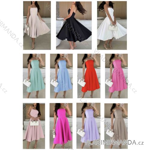 Šaty elegantní košilové dlouhý rukáv dámské (S/M ONE SIZE) ITALSKÁ MÓDA IMWY21734