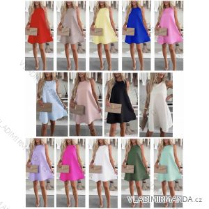 Šaty elegantní košilové dlouhý rukáv dámské (S/M ONE SIZE) ITALSKÁ MÓDA IMWY21734