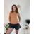 Women's long sleeve turtleneck (uni sm) ITALIAN MODA IM919JM-5809-58 white S / M