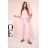 Short summer long sleeve women's dress, oversized (54/56/58 ONE SIZE) ITALIAN FASHION IM425070