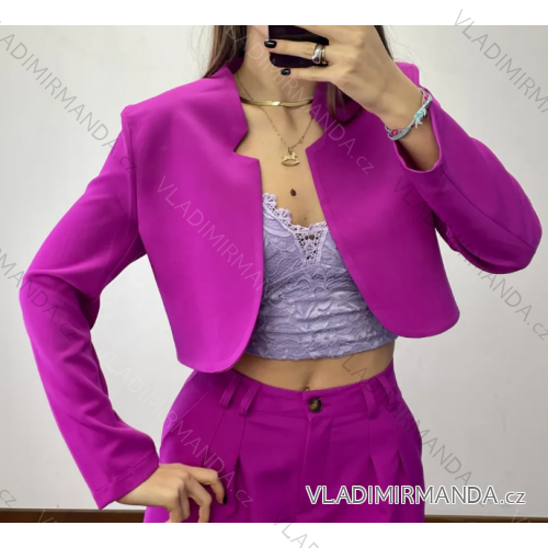 Women's short sleeve jacket (S/M ONE SIZE) ITALIAN FASHION IMPDY23MDUE10204