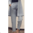 Kalhoty dlouhé dámské (S/M ONE SIZE) ITALSKÁ MÓDA IMPDY25MDUE24721