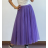 Women's Medium Length Pleated Skirt (S/M ONE SIZE) ITALIAN FASHION IMPDY23JHAO26024