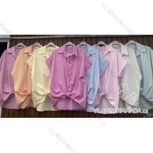 Women's Long Chiffon Short Sleeve Dress (S/M ONE SIZE) ITALIAN FASHION IMWGS231048