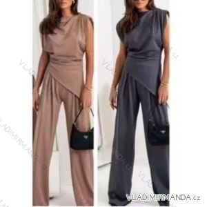 Souprava tunika krátký rukáv a kalhoty dlouhé dámská (S/M/L ONE SIZE) ITALSKÁ MÓDA IMWCA25316