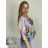 Women's Oversized Knitted Long Sleeve Sweater (S/M ONE SIZE) ITALIAN FASHION IMSN2416125 -   pink -   S/M/L