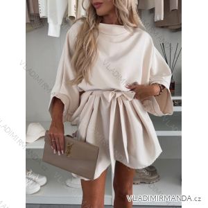 Short summer dress short sleeve women's oversized (40/42/44 ONE SIZE) ITALIAN FASHION IMD25022