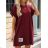 Short summer dress short sleeve women's oversized (40/42/44 ONE SIZE) ITALIAN FASHION IMD25022