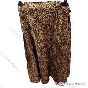 Sukně dlouhá leopard dámská (S/M/L ONE SIZE) ITALSKÁ MÓDA IM325026
