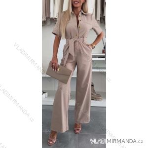 Women's short pleated skirt with belt (S/M/L ONE SIZE) ITALIAN FASHION IMWC25005