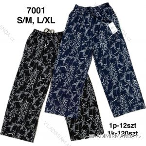 Kalhoty dlouhé letní dámské (S/M - L/XL) MIE257001