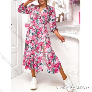 Women's short sleeve summer casual dress (S/M/L ONE SIZE) ITALIAN FASHION IMWGB25022