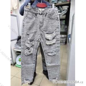 Kalhoty rifle dlouhé dámské nadrozměr (34-42) TP JEANS  TPJ25489