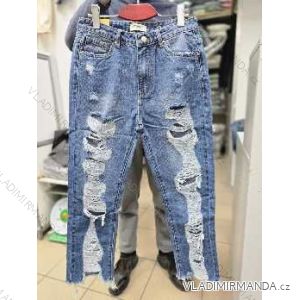 Kalhoty rifle dlouhé dámské nadrozměr (34-42) TP JEANS  TPJ25490