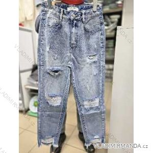 Kalhoty rifle dlouhé dámské nadrozměr (34-42) TP JEANS  TPJ25498