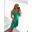 Women's elegant party long sleeve dress (S/M ONE SIZE) ITALIAN FASHION IM322282 XS/S beige